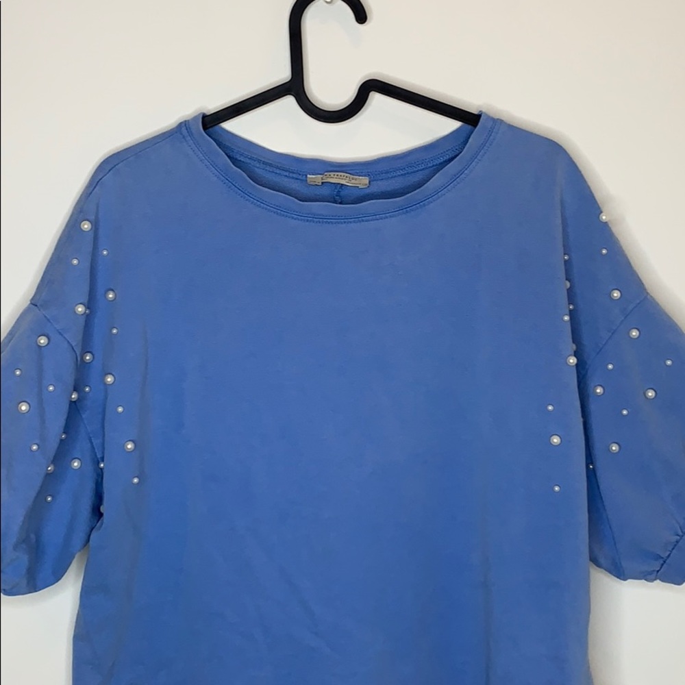 ZARA puffy sleeve dress